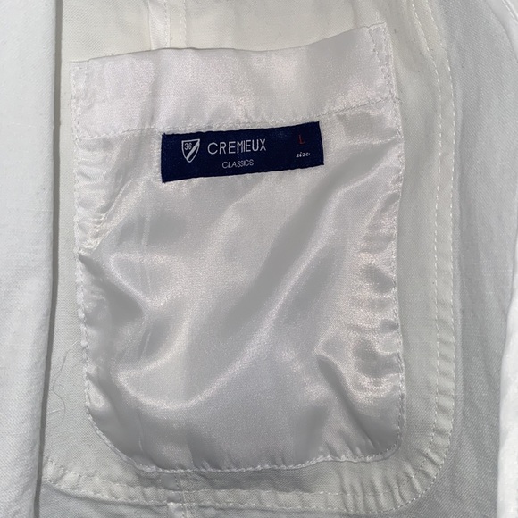 Cremieux Serengeti Collection White Linen Blazer - Picture 11 of 11